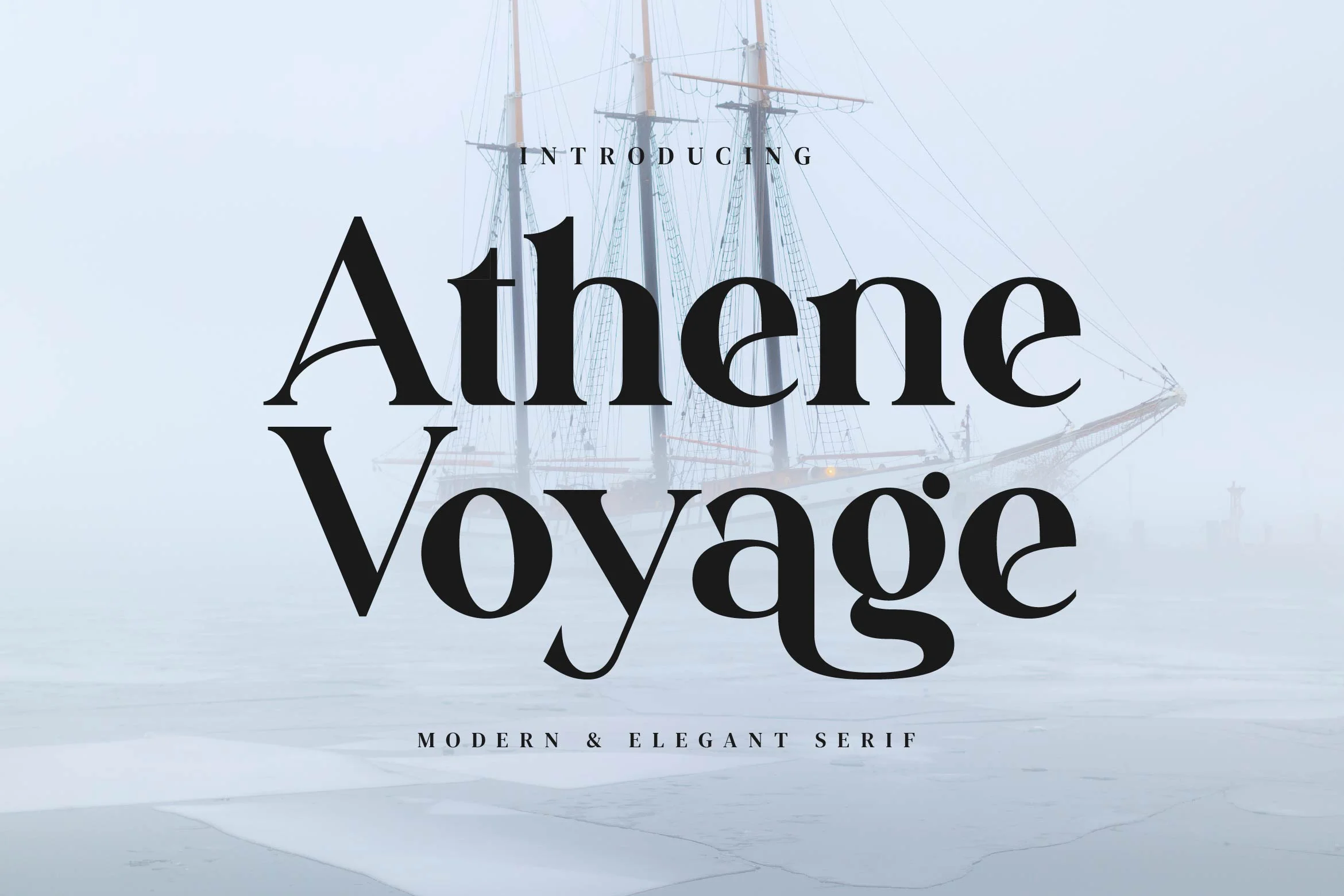 Ejemplo de fuente Athene Voyage #1