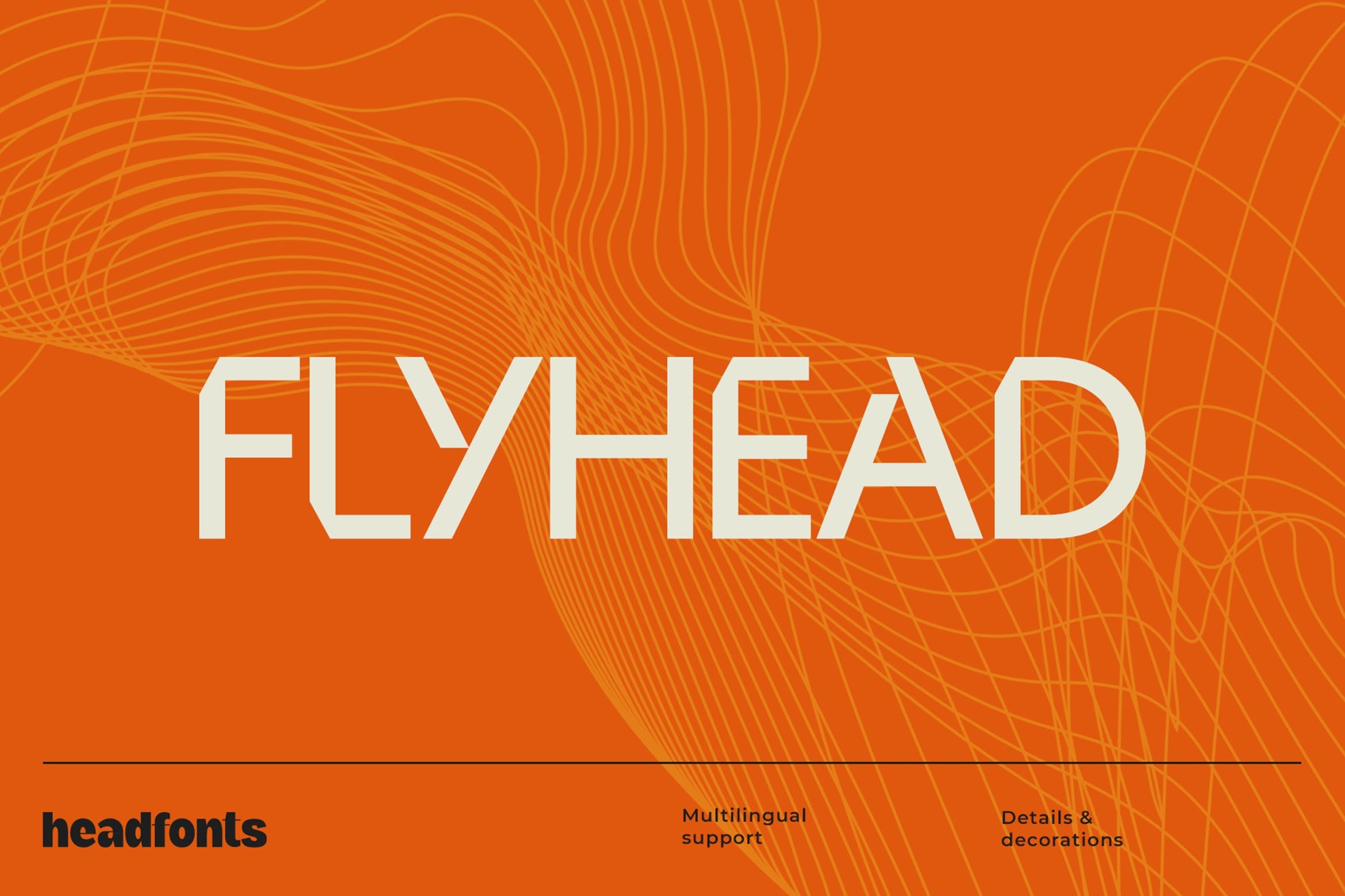 Ejemplo de fuente Flyhead #1