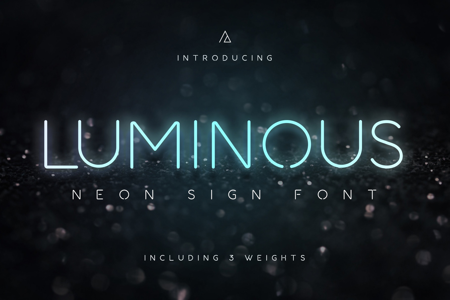 Ejemplo de fuente Luminous #1