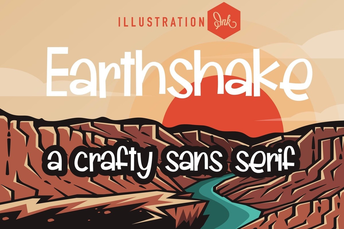 Ejemplo de fuente PN Earthshake #1