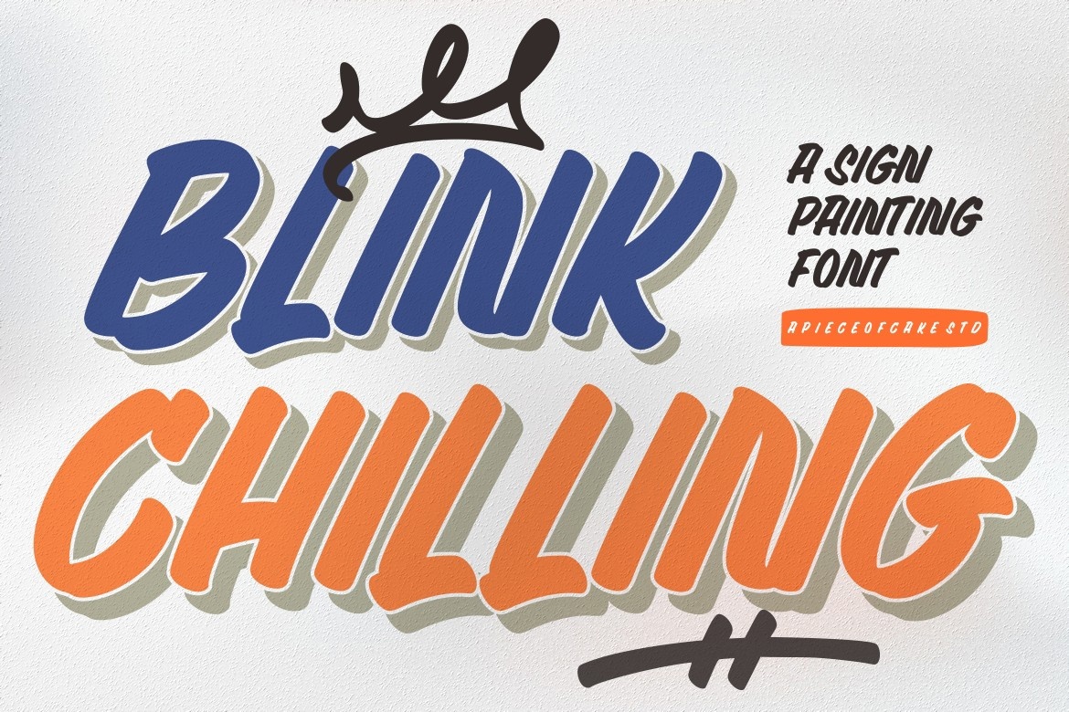 Ejemplo de fuente Blink Chilling #1