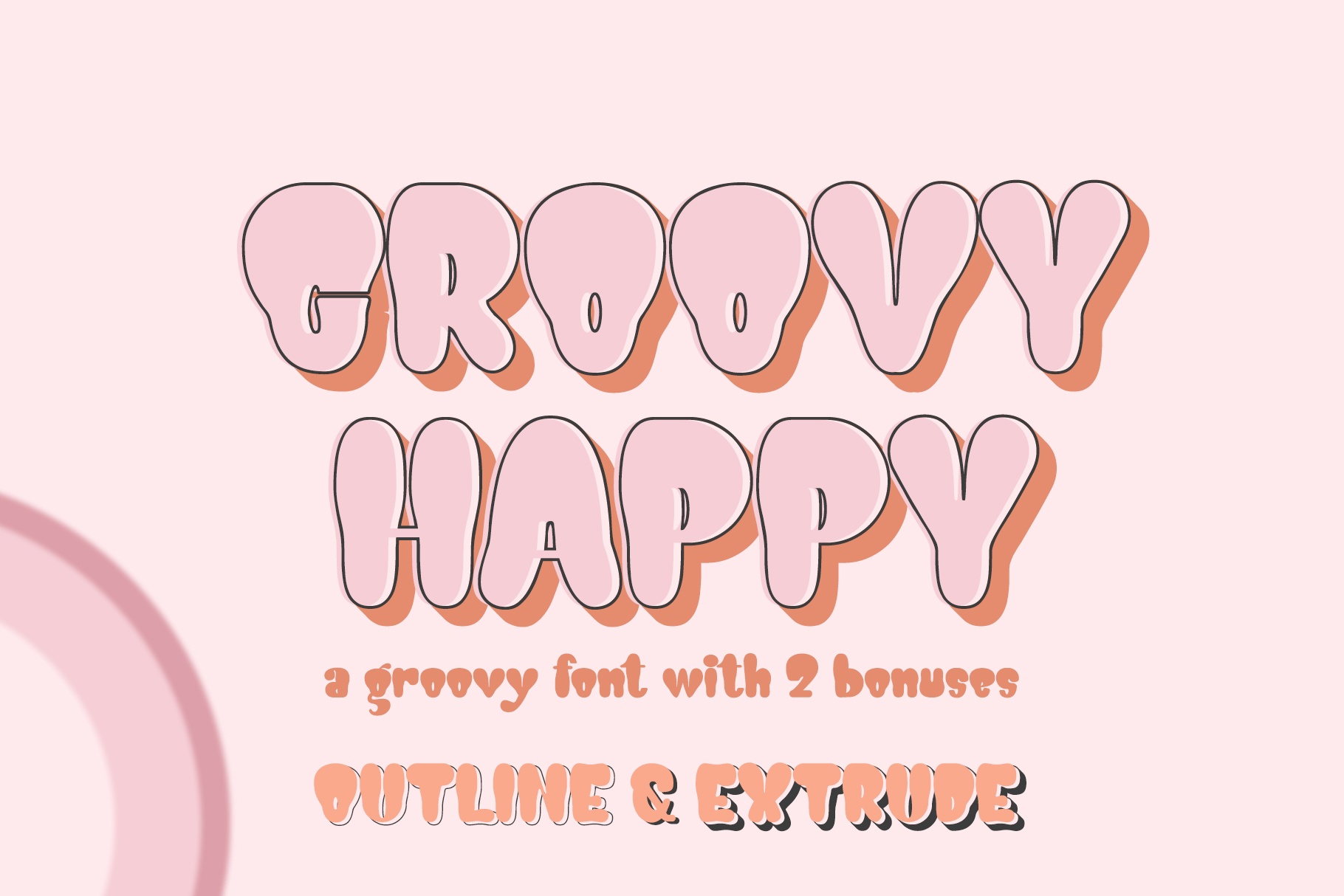 Ejemplo de fuente Groovy Happy #1