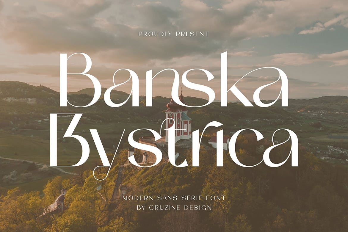 Ejemplo de fuente Banska Bystrica #1