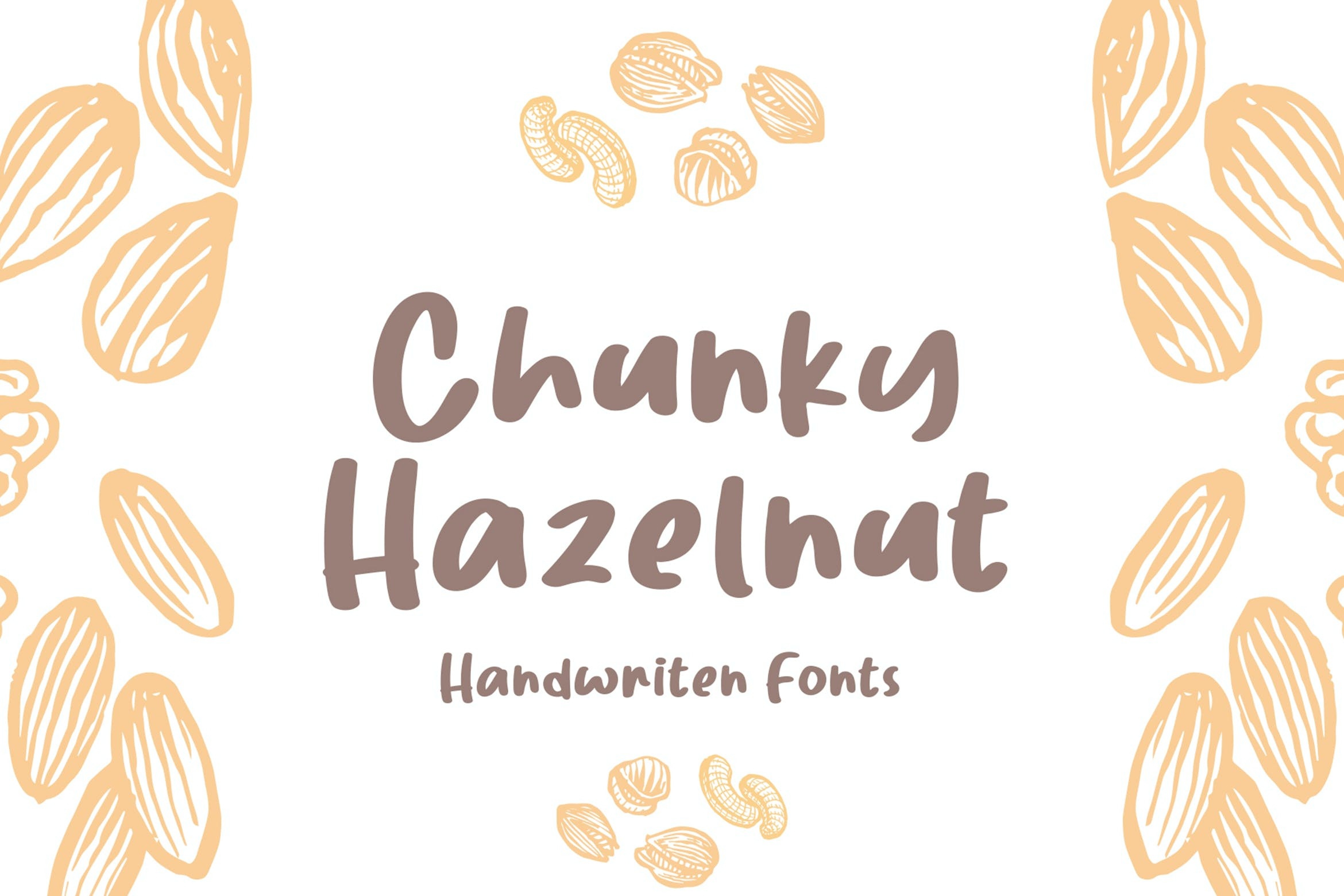 Ejemplo de fuente Chunky Hazelnut #1