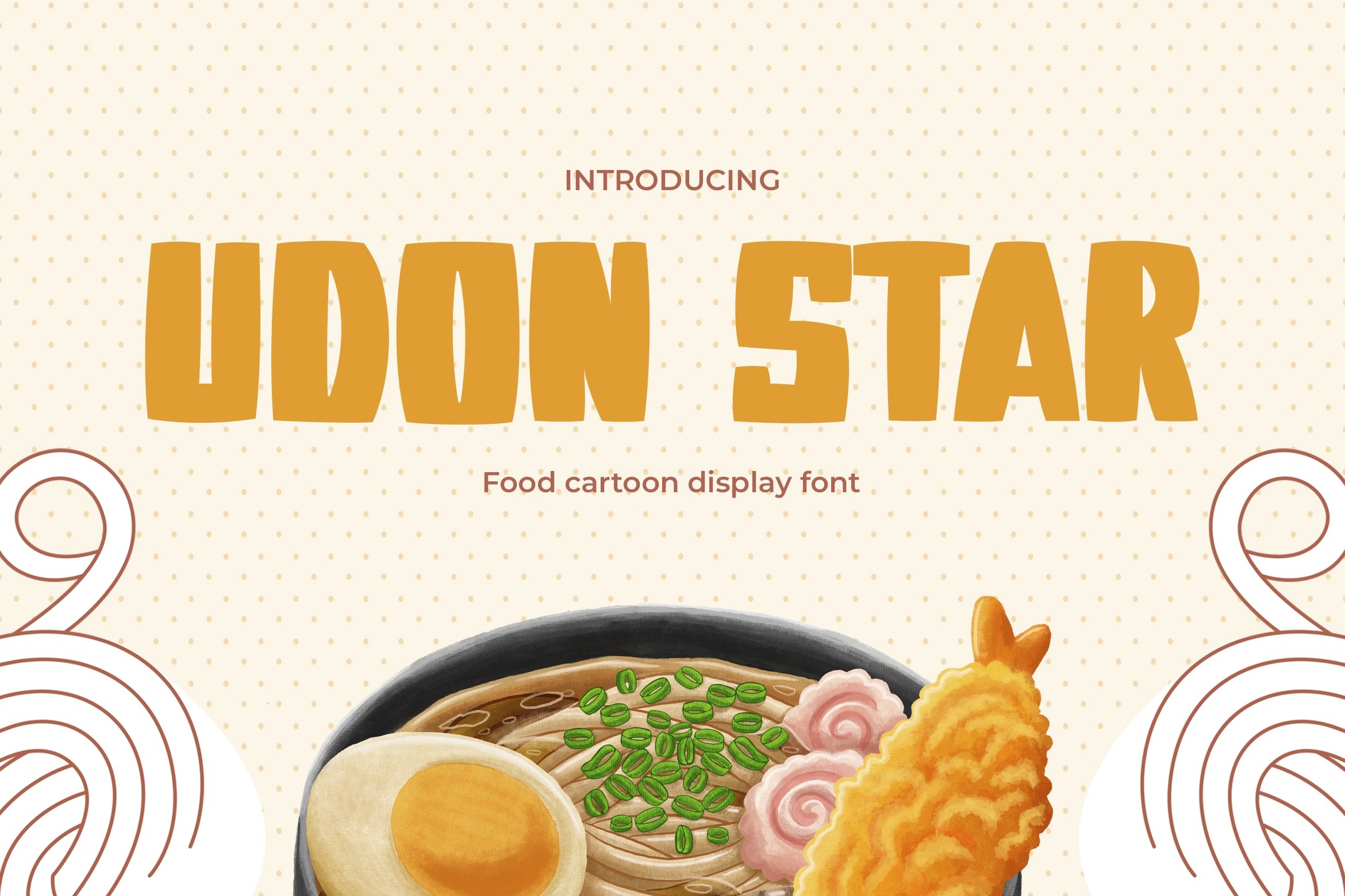 Ejemplo de fuente Udon Star #1