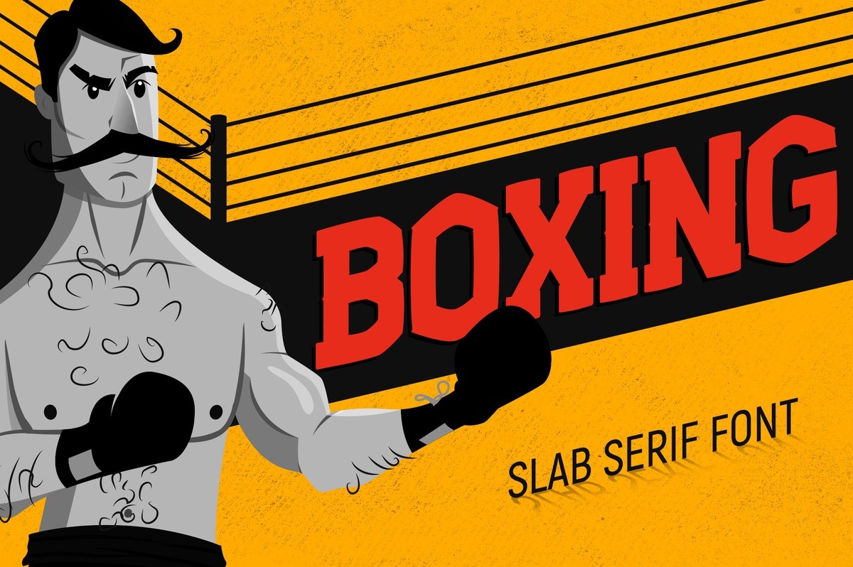 Ejemplo de fuente Boxing #1