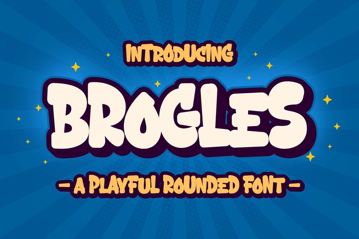 Ejemplo de fuente Brogles #1