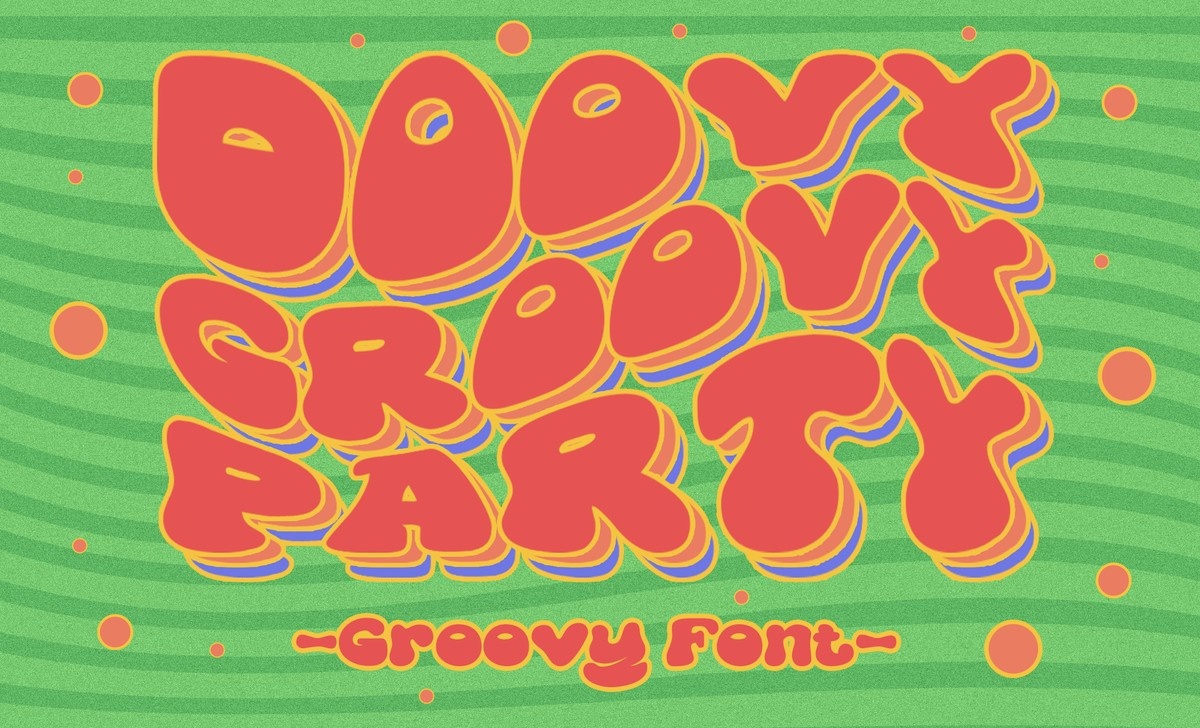 Ejemplo de fuente Doovy Groovy Party #1