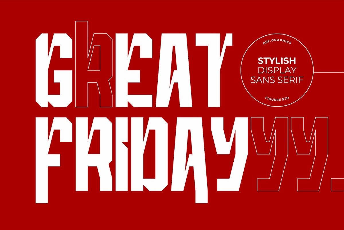 Ejemplo de fuente Great Friday #1
