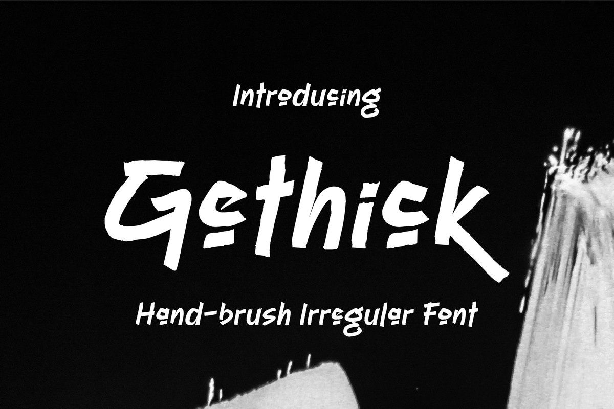 Ejemplo de fuente Gethick #1