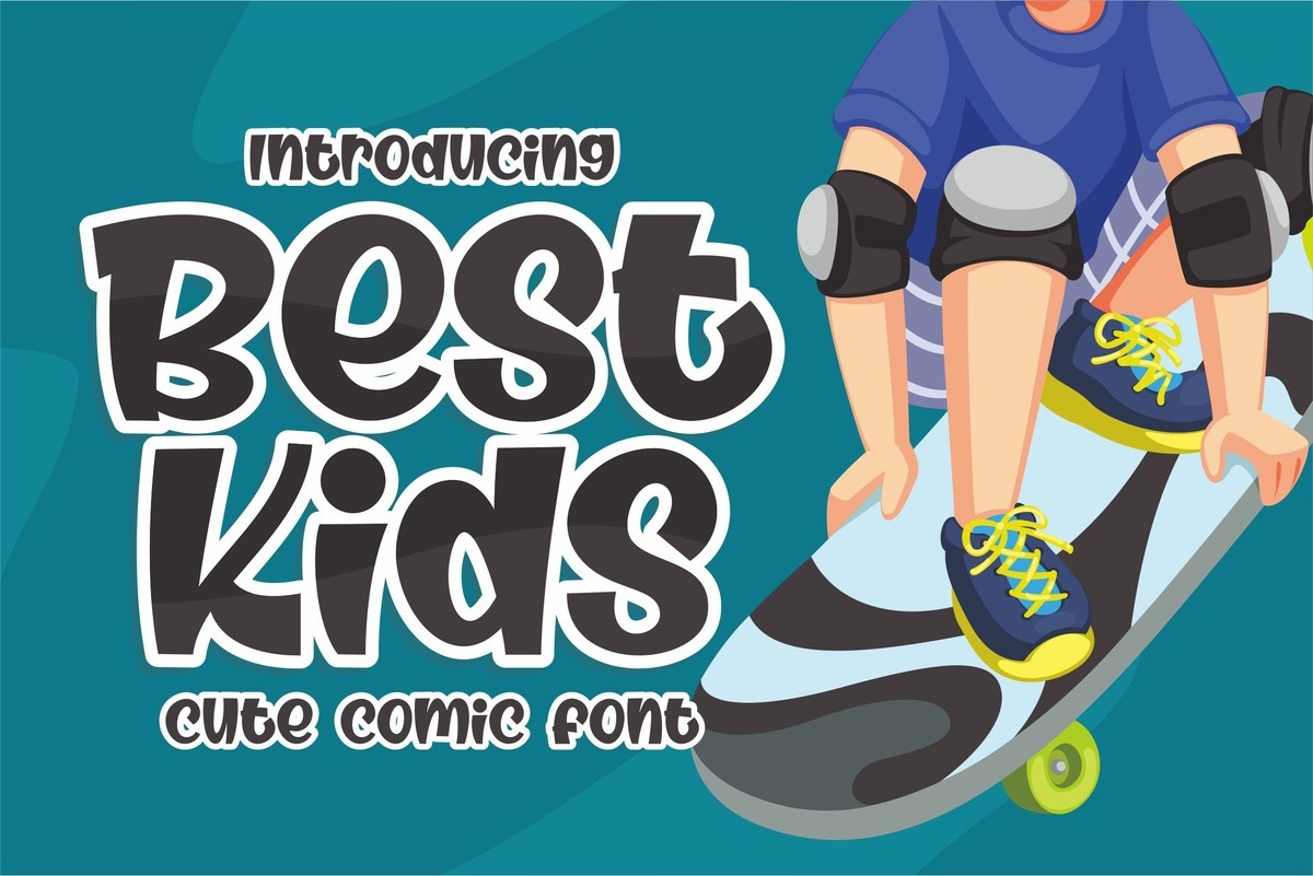 Ejemplo de fuente Best Kids #1