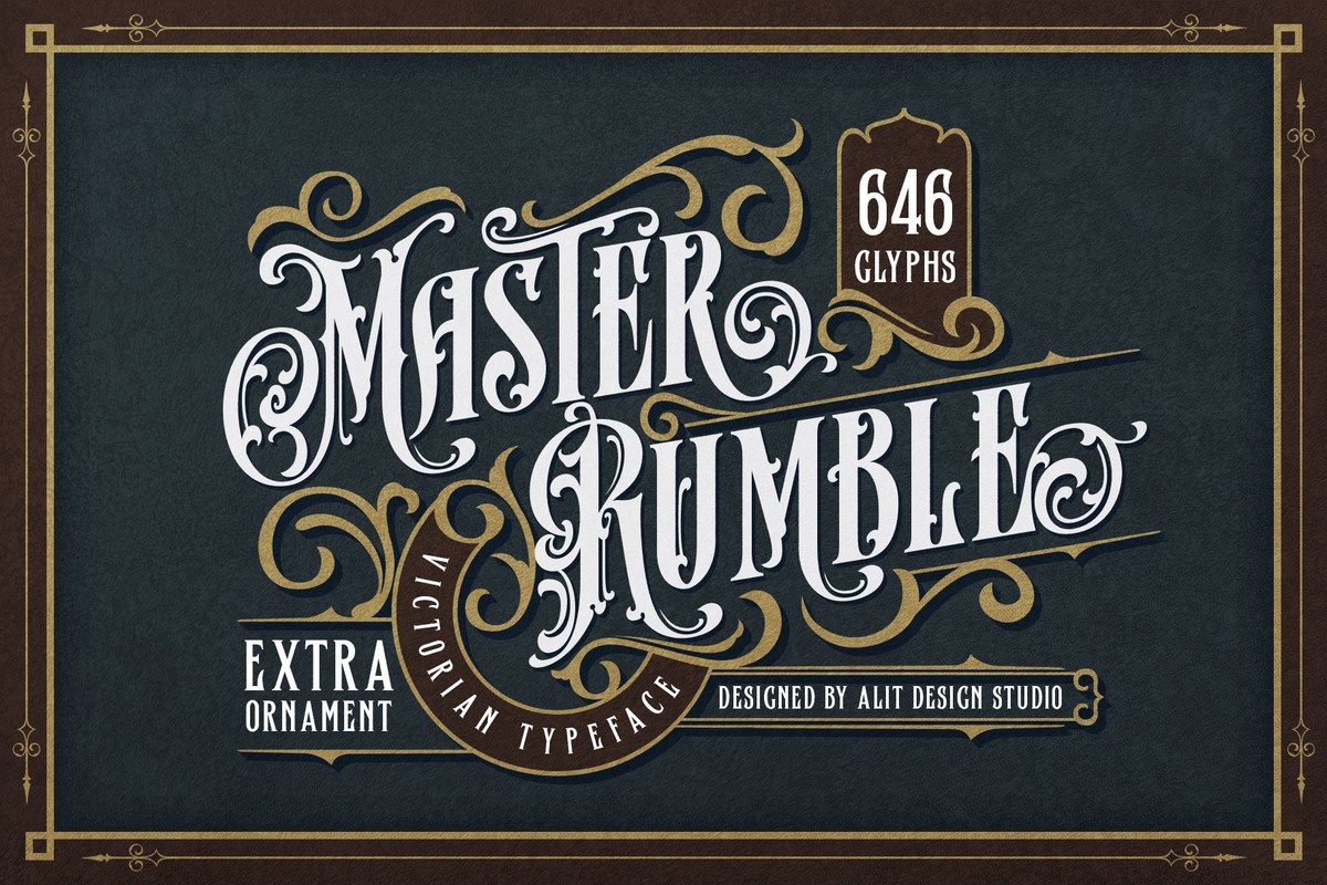 Ejemplo de fuente Master Rumble #1