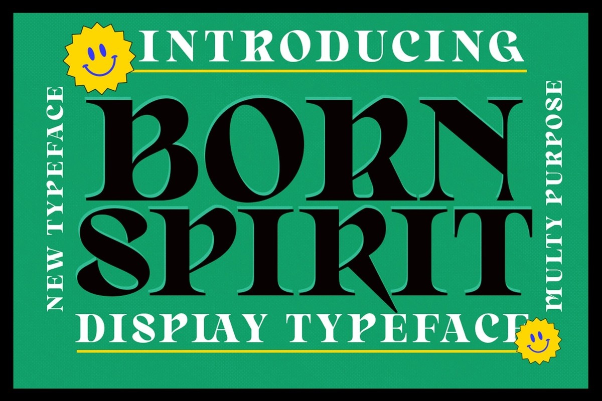 Ejemplo de fuente Born Spirit #1