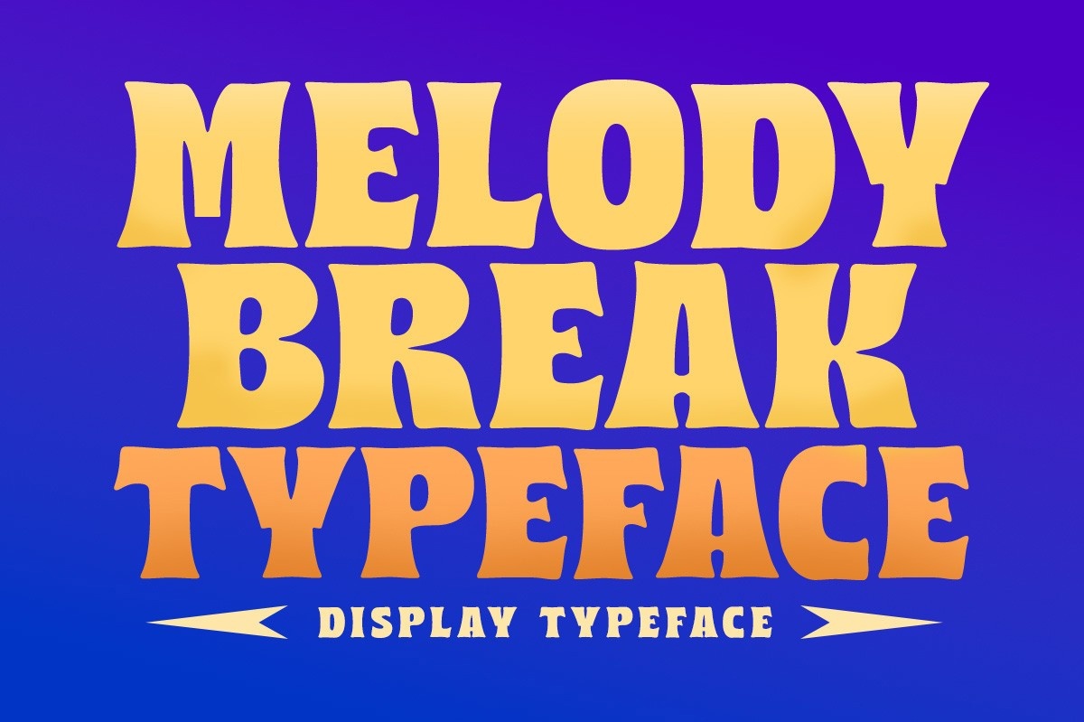 Ejemplo de fuente Melody Break #1