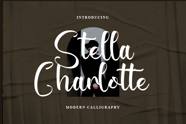Ejemplo de fuente Stella Charlotte #1