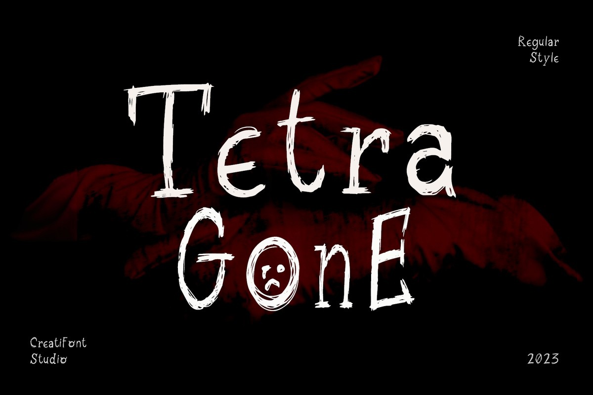 Ejemplo de fuente CF Tetragone #1