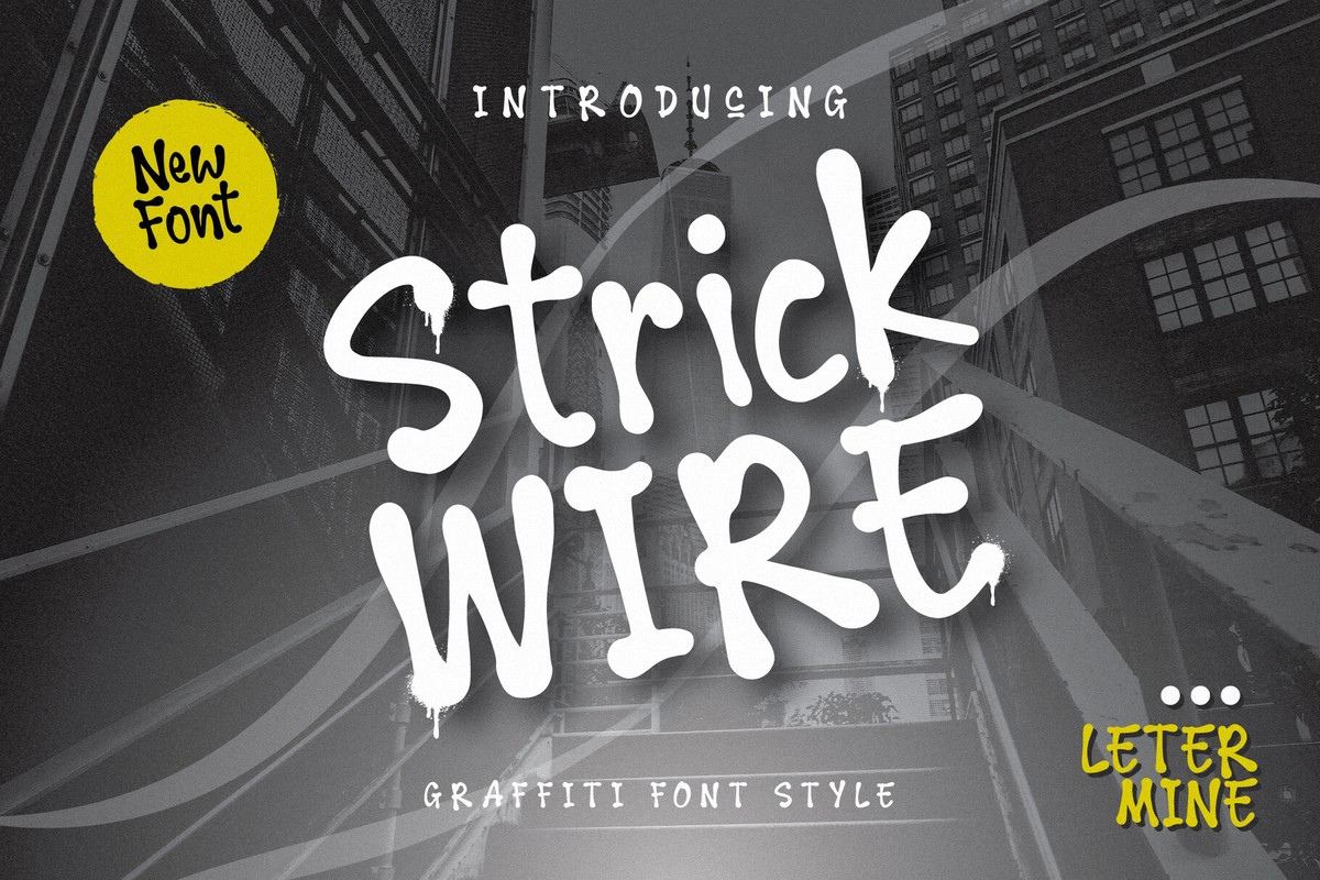 Ejemplo de fuente Strick Wire #1