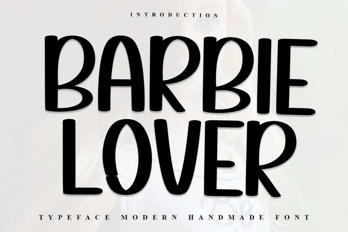 Ejemplo de fuente Barbie Lover #1