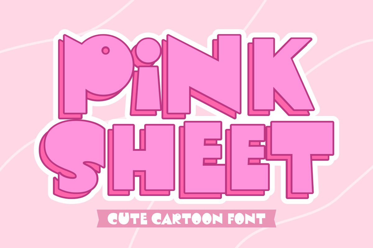 Ejemplo de fuente Pink Sheet #1