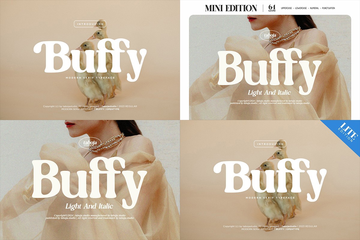 Ejemplo de fuente Buffy #1