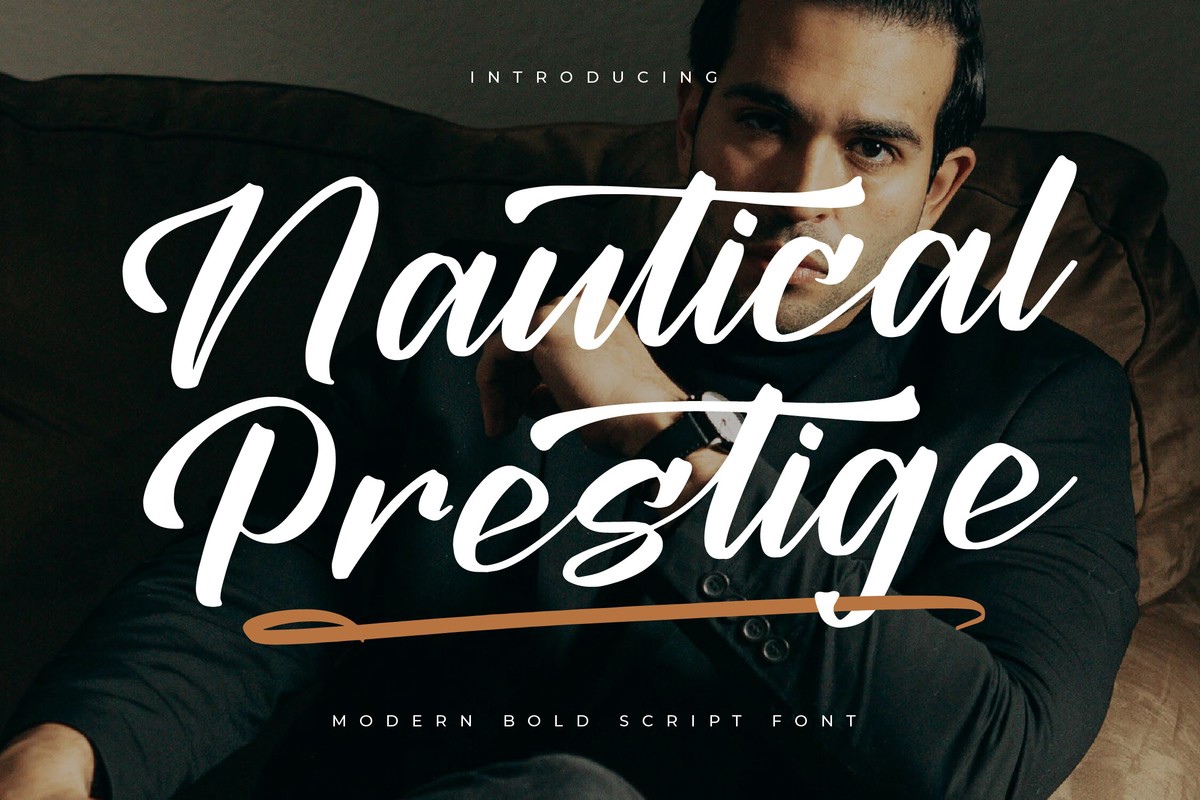 Ejemplo de fuente Nautical Prestige #1