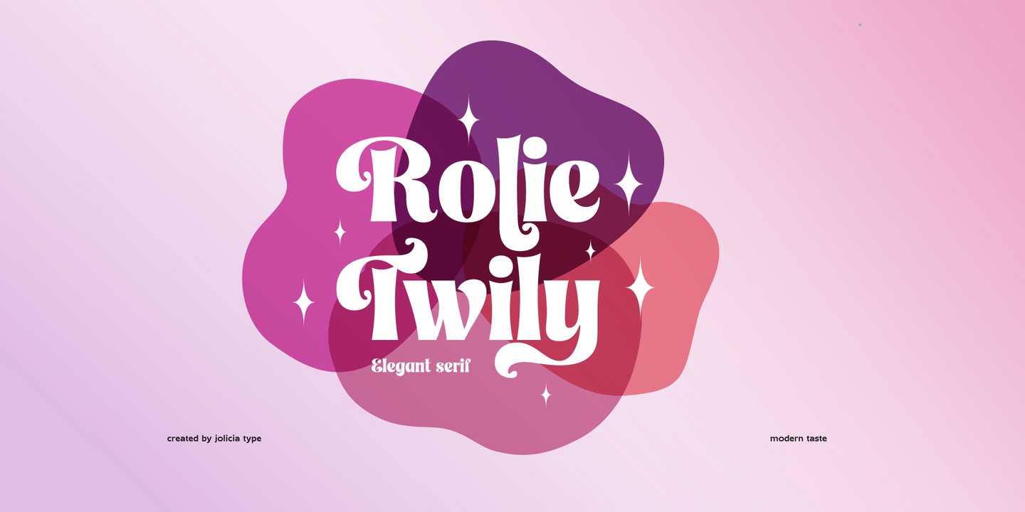 Ejemplo de fuente Rolie Twily #1