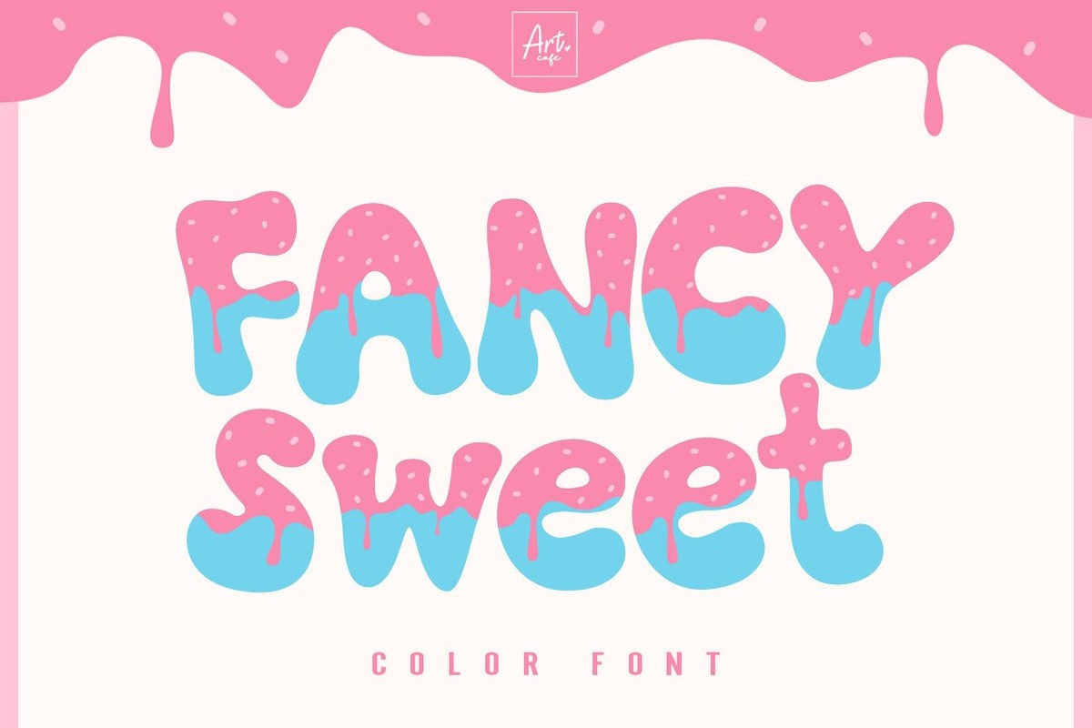 Ejemplo de fuente Fancy Sweet #1