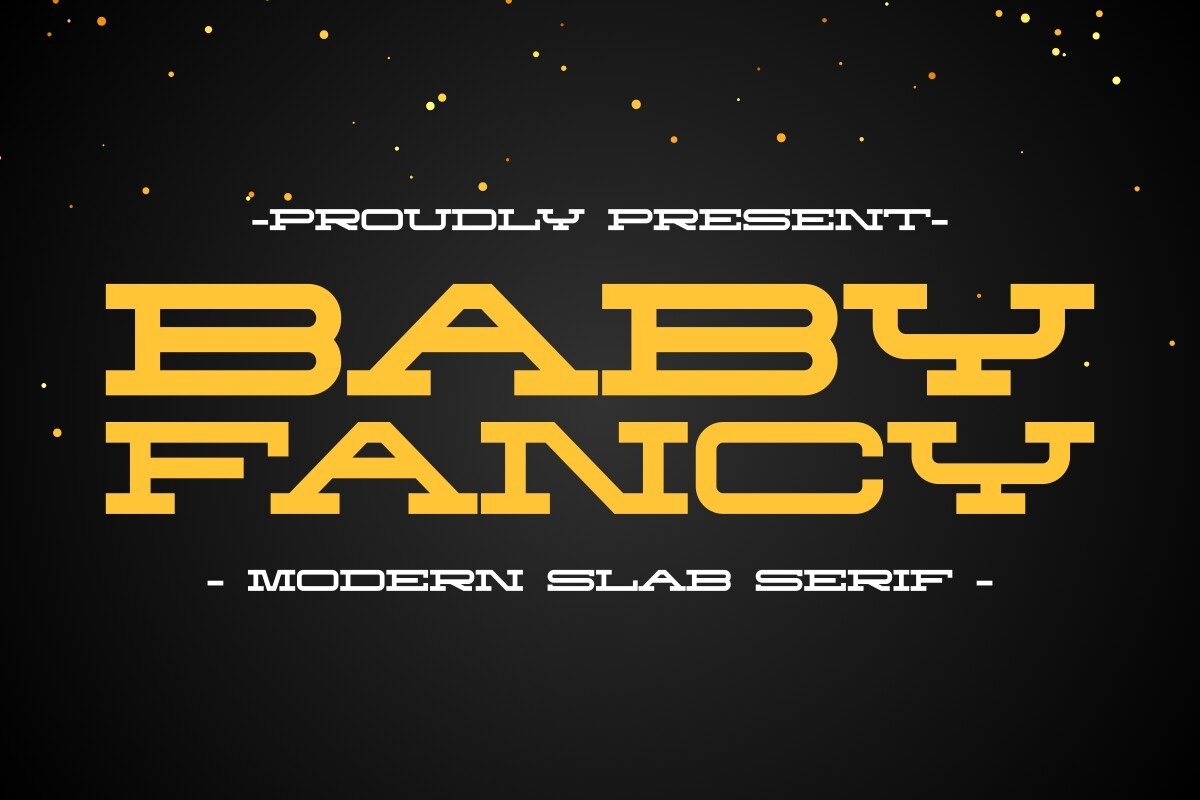 Ejemplo de fuente Baby Fancy #1