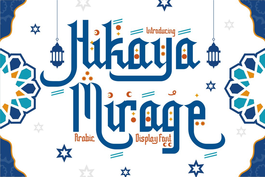 Ejemplo de fuente Hikaya Mirage #1