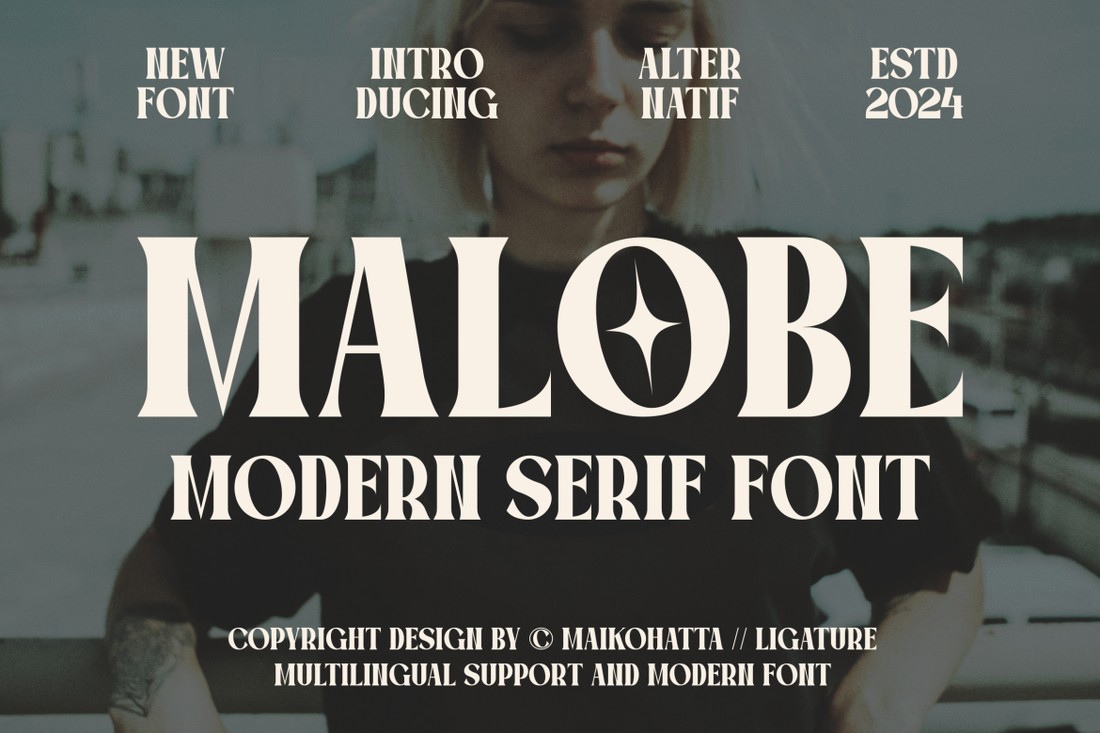 Ejemplo de fuente Malobe #1