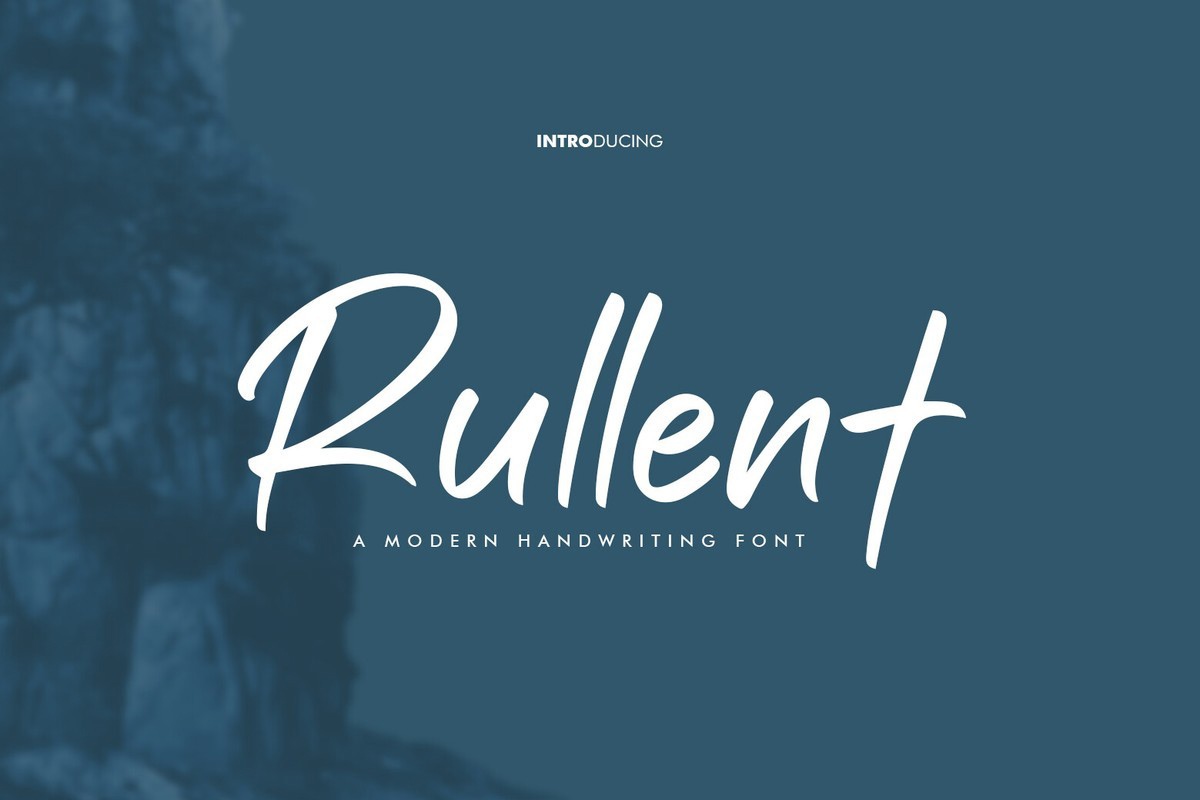 Ejemplo de fuente Rullent #1