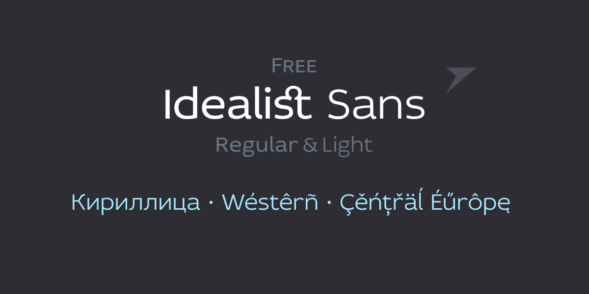 Fuente Idealist Sans