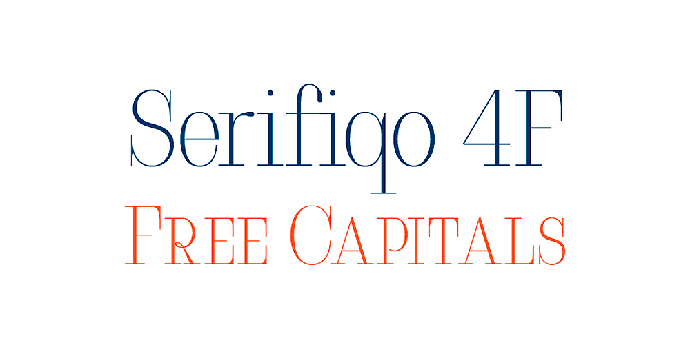 Fuente Serifiqo 4F