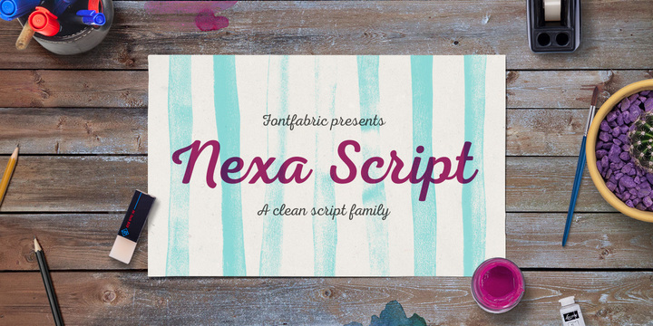 Fuente Nexa Script