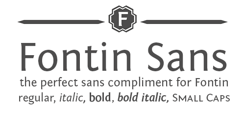 Fuente Fontin Sans