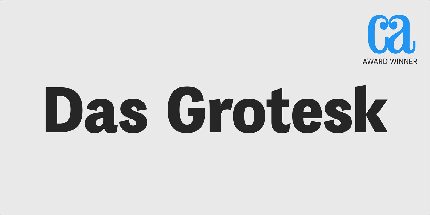 Fuente PF Das Grotesk Pro