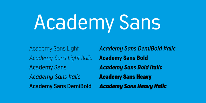 Fuente Academy Sans