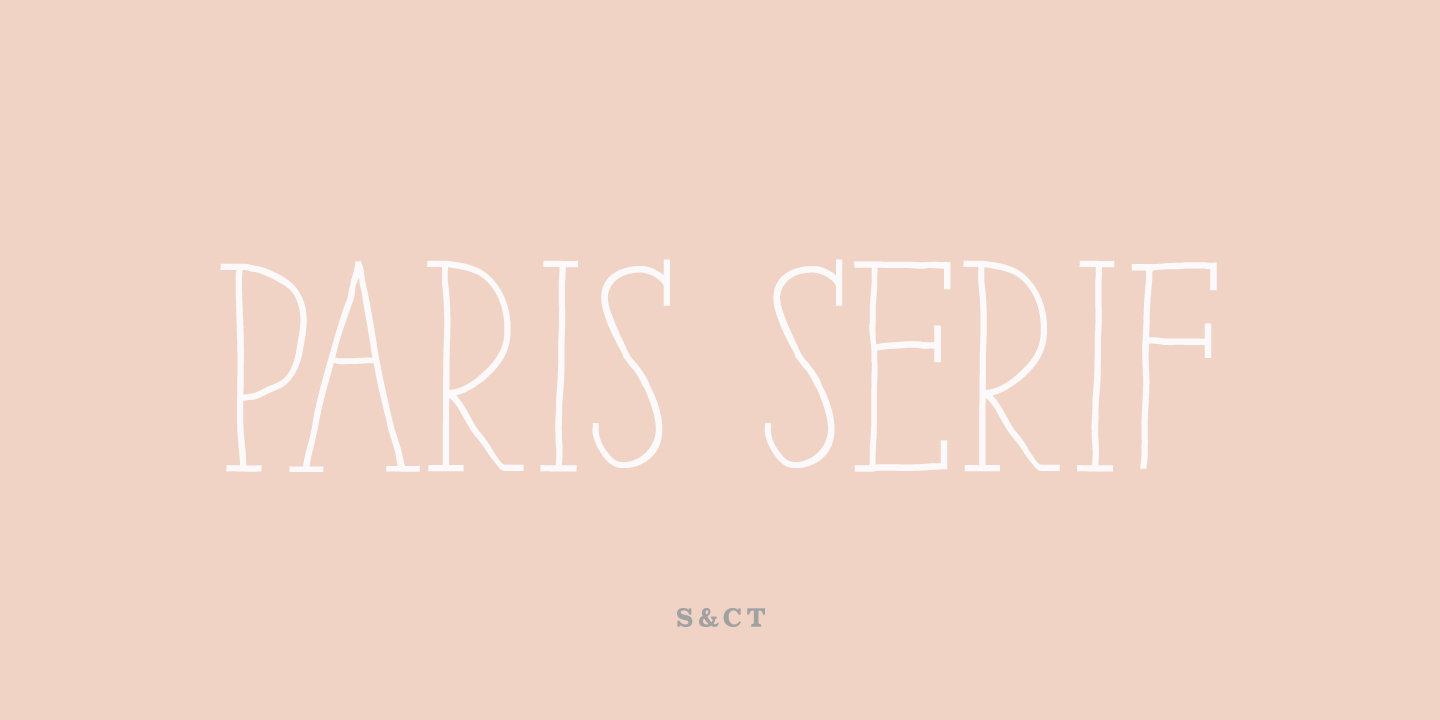 Fuente Paris Serif