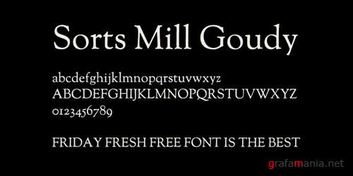 Fuente Sorts Mill Goudy