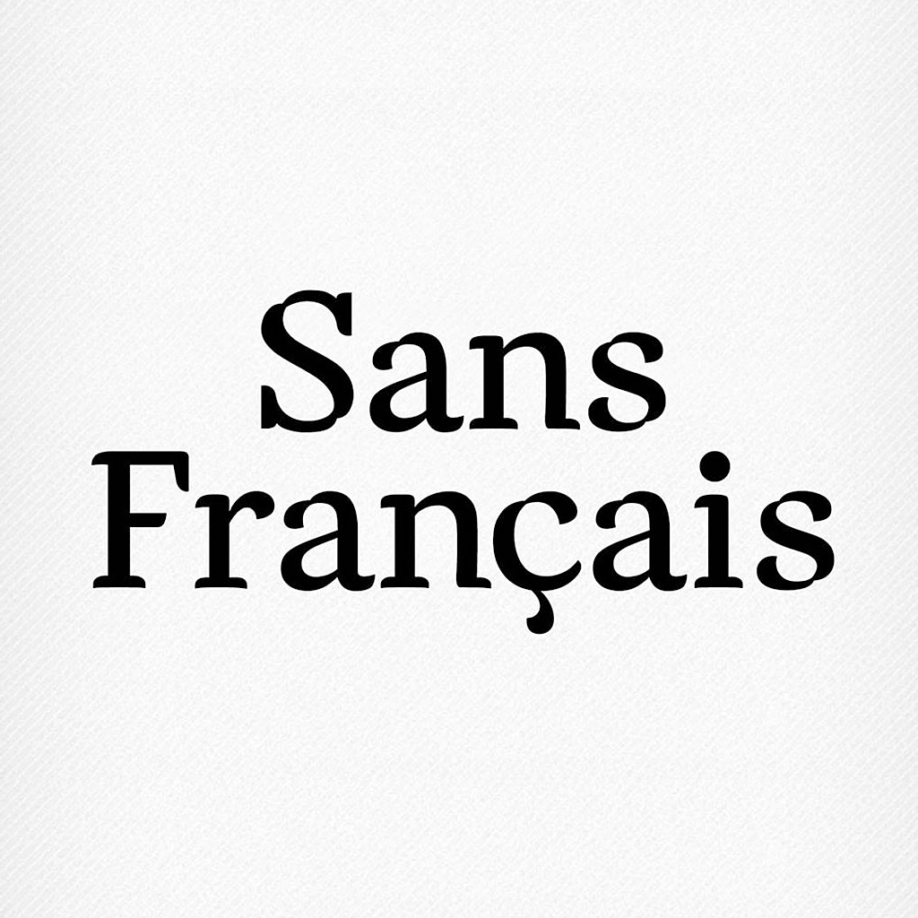 Fuente Sans Francais