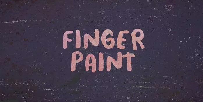 Fuente Finger Paint