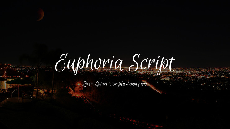 Fuente Euphoria Script