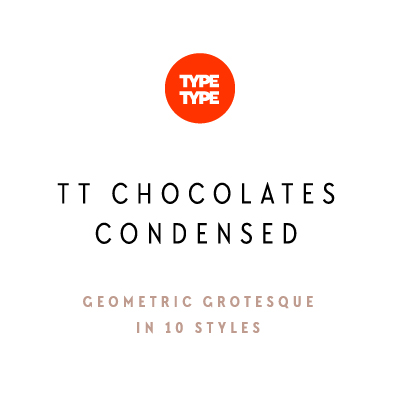 Fuente TT Chocolates Condensed