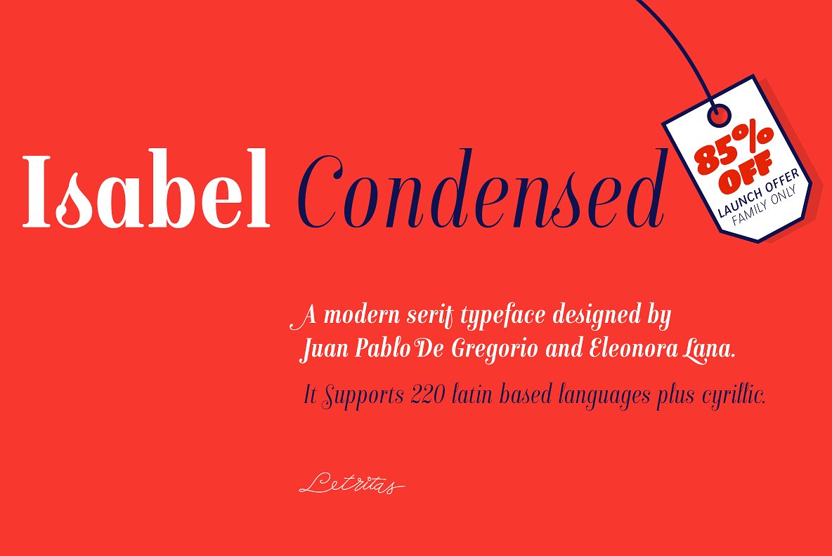 Fuente Isabel Condensed