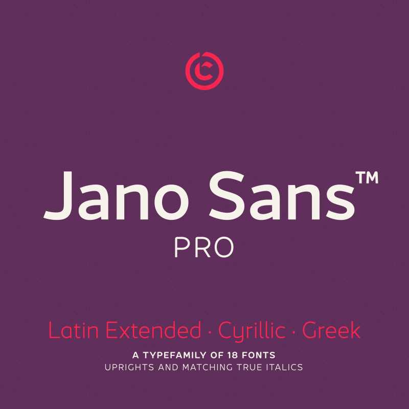 Fuente Jano Sans Pro