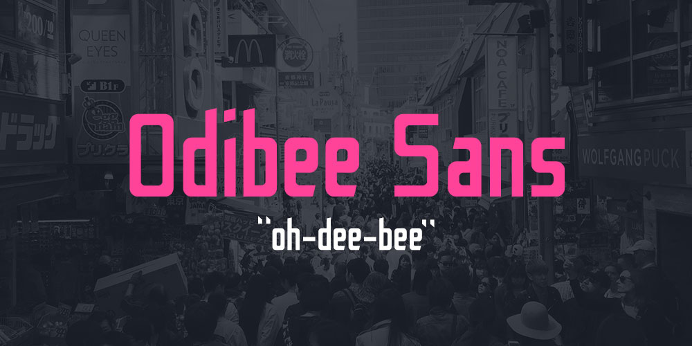 Fuente Odibee Sans