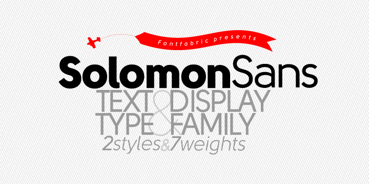 Fuente Solomon Sans