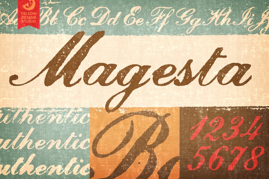 Fuente Magesta Script