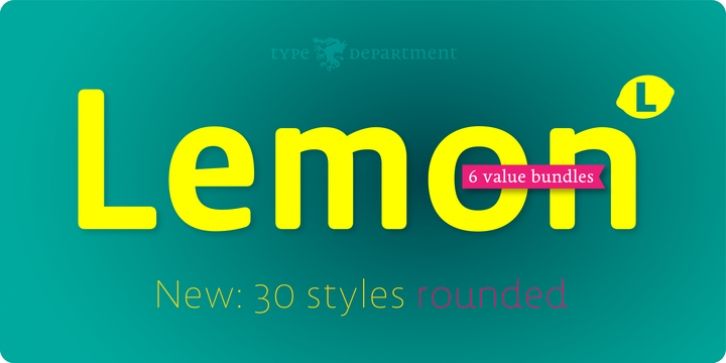 Fuente Lemon Sans Rounded