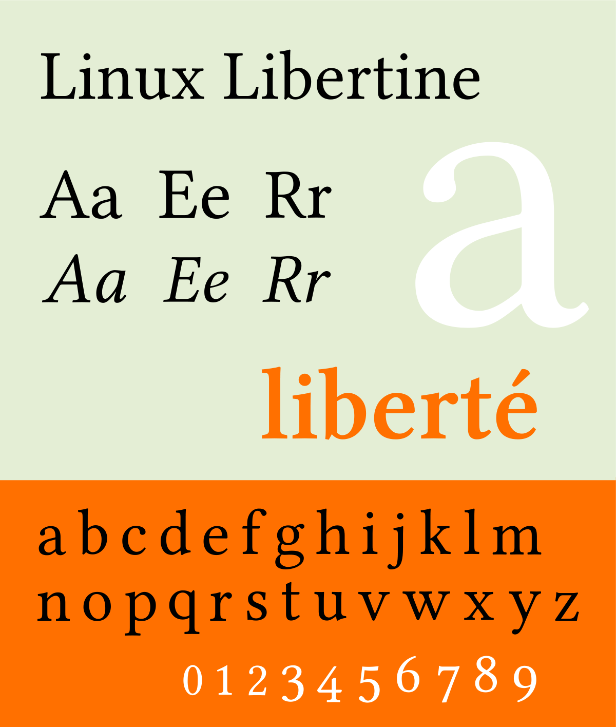 Fuente Linux Libertine